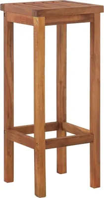 Produktbild von vidaXL Barhocker 2 Stk. Massivholz Akazie