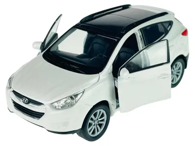 Produktbild von Welly Hyundai Tucson IX Weiss 1:34 Die Cast Metall Modell Neu im Kasten 43648