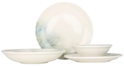 Produktbild von Kütahya Porselen Geschirrset (Large)  - Earth - 24 teilig - 6 Personen - Porzellan