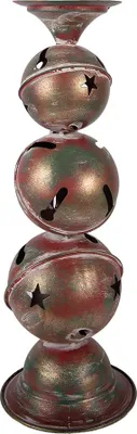 Produktbild von Clayre & Eef Kerzenständer Ø 16x44 cm Kupferfarbig Metall