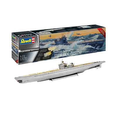 Immagine prodotto di Revell German Submarine Type IX C(U505)"Platinum Edition" 1:72