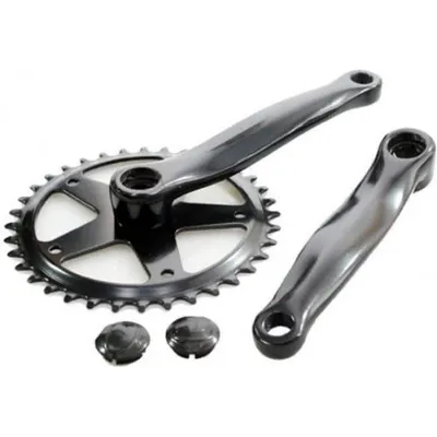 Produktbild von kettenradgarnitur 36T 127 mm schwarz