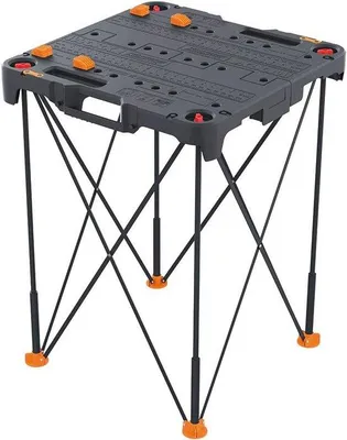 Image de Table de travail compacte avec plateau amovible - configuration polyvalente pour tous vos projets