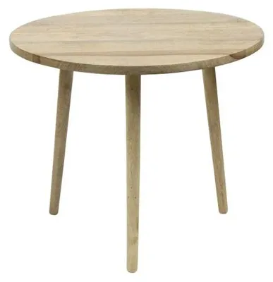 Image de Mars & More : plateau de table en bois de manguier, diamètre 60 cm