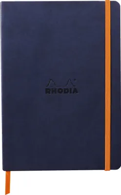 Obrázok produktu pre Rhodia 117378C Zošit A5 80 listov modrý