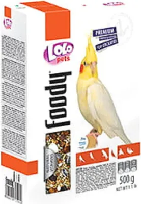 Zdjęcie produktu dla LoLo Pets FOODY Premium 500g pokarm dla NIMF w kartoniku