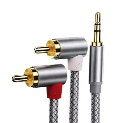 Immagine prodotto di Cavo jack AUX con spina da 3,5 mm Cavo RCA Cavo audio sdoppiatore Cavo jack RCA