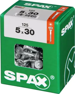 Produktbild von Spax Universalschrauben 5.0 x 30 mm TX 20 - 125 Stk.