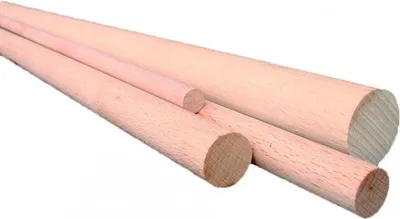 Produktbild von Nobby Sitzstange-Rundholz aus Buche 1 m, 12 mm