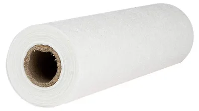 Vliestischläufer auf Rolle, 23 cm x 25 m, weiß