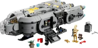 Produktbild von LEGO Star Wars 75445 Sternenschiff der Anzellaner - Spielset mit 3 Figuren & einer Droiden Werkstatt - Geschenk für Jungen, Mädchen & Fans ab 9 Jahren