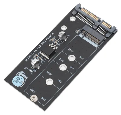 Obrázok produktu pre Profesionálna adaptérna karta M.2 NGFF na SATA s rýchlosťou 6 Gb/s, podporujúca SSD disky M.2 NGFF formátov 2280, 2260, 2242 a 2230 – prevodník na 2,5-palcové rozhranie SATA
