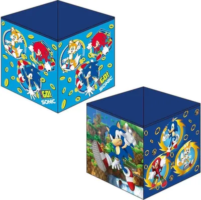Image de Sonic The Hedgehog - Caisse de rangement TC616 (taille unique) (Coloré)