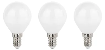 Produktbild von Spectrum E14 LED Kugellampe 5,5W 650lm 4000K Neutralweiß 230V 45mm 3 Stück