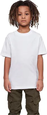 Produktbild von Build Your Brand Basic Kurzarm-t-shirt Weiß 146-152 cm Junge Weiß 146-152 cm