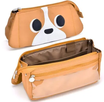 Imagen del producto de Ibenzoa® Estuche tridimensional para bolígrafos – multifuncional, 21 x 8,5 x 9,9 cm, tejido twill/poliéster, capacidad para hasta 70 bolígrafos, ideal para la escuela, viajes y como neceser de cosméticos
