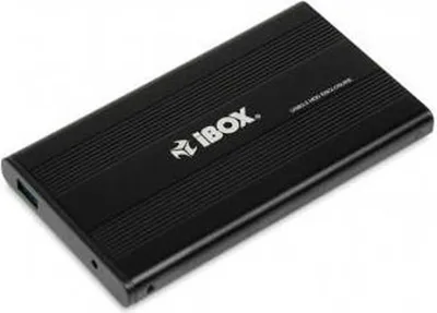 Produktbild von Obudowa zewnętrzna IBOX HD-02 2,5 cala USB 3.0 aluminiowa czarna