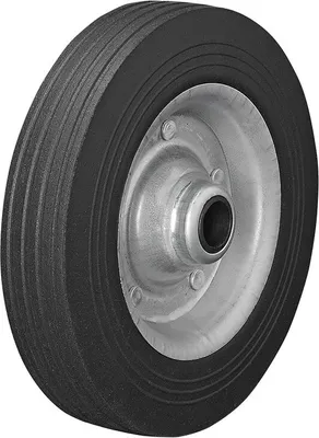 Zdjęcie produktu dla Metalowa felga koła zapasowego z oponą z pełnej gumy 200x50mm