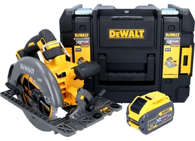 Obrázek produktu pro Akumulátorová okružní pila DeWalt DCS 579 NT 54 V FlexVolt 190 mm bez kartáčů + 1x akumulátor 12,0 Ah + TSTAK - bez nabíječky