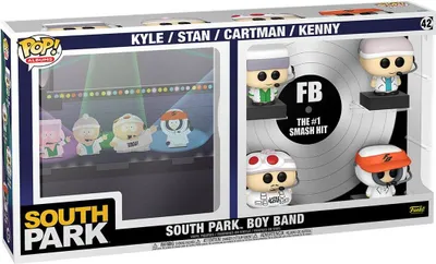 Immagine prodotto di South Park - Boy Band Kyle Stan Cartman Kenny 42 - Funko Pop! Album - Figurina in vinile