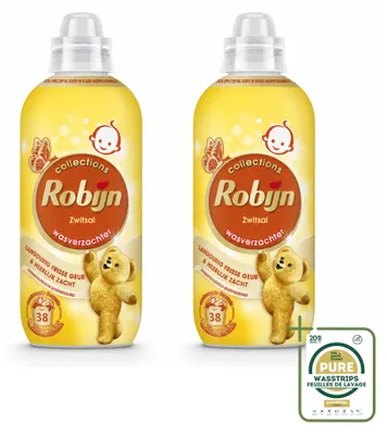 Produktbild von 2 x Robijn Wasverzachter Zwitsal Duft - 765 ml - Vorratspackung - 2 Stücke