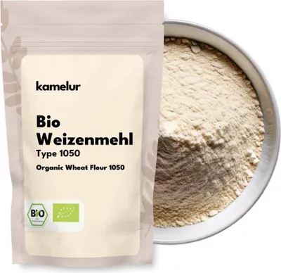 Image de Farine de blé bio Kamelur® type 1050 1 kg
