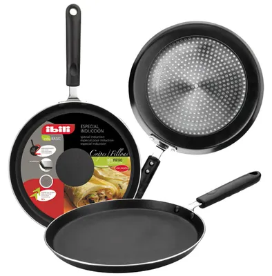 Produktbild von Ibili Induktionspfanne für Pfannkuchen 20 cm – Antihaftbeschichtet und Spülmaschinenfest Ibili Induktionspfanne für Pfannkuchen 20 cm – Antihaftbeschichtet und Spülmaschinenfest