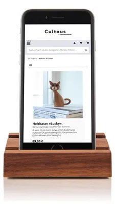 Produktbild von Phone board Walnuss geölt