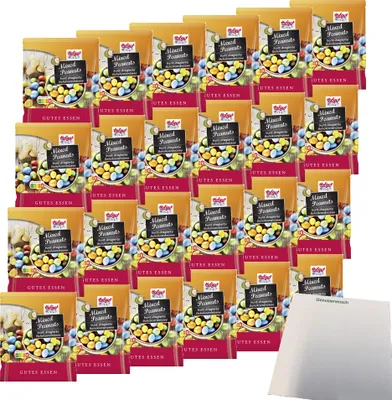 Produktbild von Hofgut Mixed Peanuts bunt VPE (24x250g Beutel) + usy Block