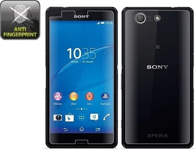 Produktbild von 2x Displayschutzfolie für Sony Xperia Z3 Compact ANTIREFLEX Displayfolie MATT FB