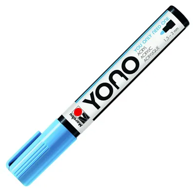 Obrázok produktu pre Marabu Yono Marker pastelová modrá 256 1,5-3 mm