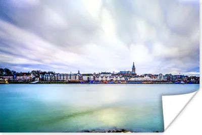 Produktbild von MuchoWow® Poster Nijmegen - Skyline - Wolken 60x40 cm - Schlafzimmerdekoration