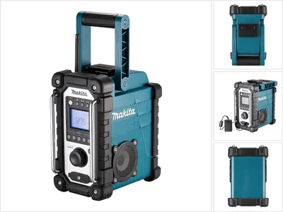Obrázek produktu pro Makita DMR116 Baustellenradio, Pracoviště, Digitální, AM, FM, 87,5 - 108 MHz, 522 - 1710 kHz, Automatické vyhledávání