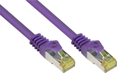 Productafbeelding van Good Connections 8070R-020V Good Connections Patchkabel m. Cat.7 Rohk. violett 2m