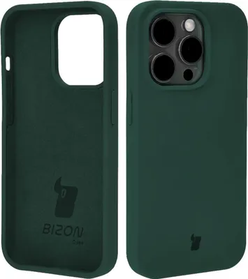Produktbild von Bizon Soft Case Apple iPhone 14 Pro dunkelgrün