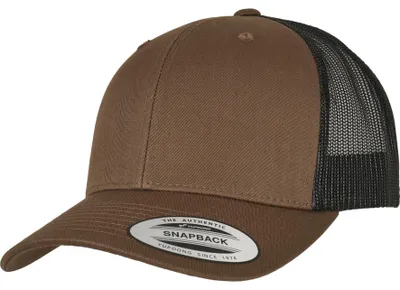 Zdjęcie produktu dla Flexfit RETRO Trucker Snapback Cap - coyote / schwarz