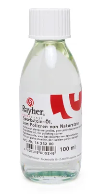 Produktbild von Rayher Reines Öl zum Polieren von Natursteinen und Speckstein, 100 ml Flasche