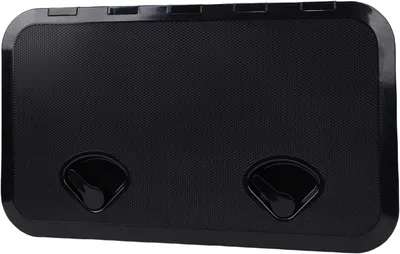 Productafbeelding van Boot Dekluik - Dekdeksel Luik - Maritieme Toegang - 180 Graden Opening - 60x35 cm - Zwart