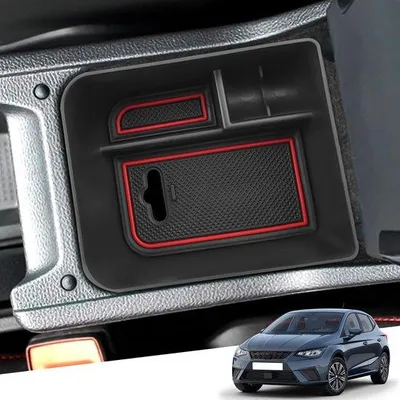 Produktbild von Mittelkonsole Armlehnenkastchen Organizer Schwarz Autozubehör