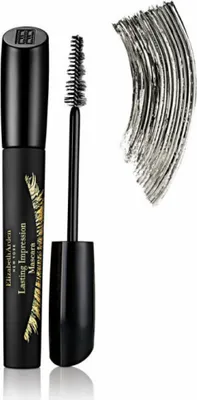 Produktbild von Elizabeth Arden Lasting Impression, Schwarz, Black, Definition, Verlängerung, 8,5 ml, Frauen, WATER/AQUA/EAU, ORYZA SATIVA (RICE) BRAN WAX, CYCLOPENTASILOXANE, COPERNICIA CERIFERA (CARNAUBA)...