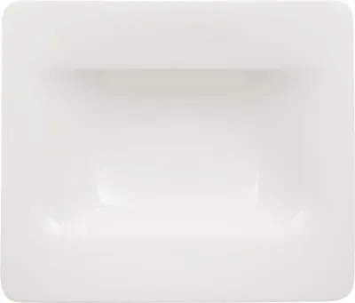 Zdjęcie produktu dla Villeroy & Boch Modern Grace, Talerz na zupę, Prostokątny, Porcelana, Biały, 0,27 l, 457 g