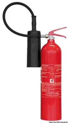 Image de Extincteur CO2 Solas 5 kg MED , 1 pièce