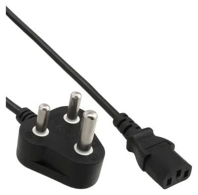 Zdjęcie produktu dla InLine 4043718135424, 1,8 m, Wtyczka zasilająca typu M, IEC C13, 10 A