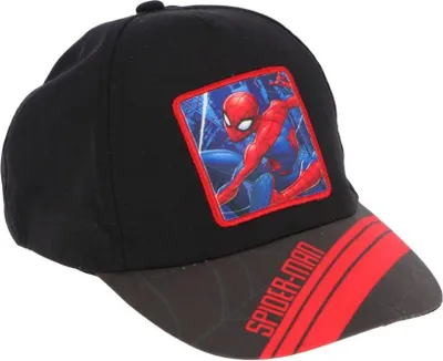 Produktbild von Spiderman Baseballcap Stylische Mütze & Kopfbedeckung mit Stickerei Schwarz