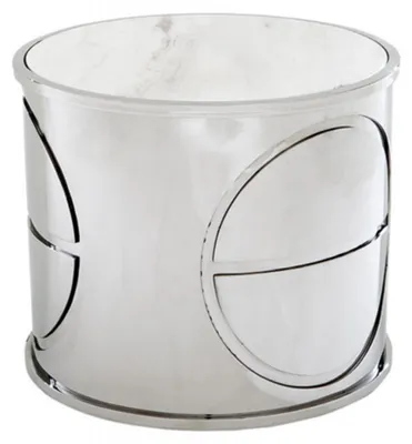 Obrázok produktu pre Casa Padrino luxusný art deco dizajnový stolík s mramorovou doskou - Luxusný dizajnový stolík