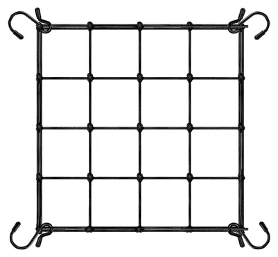 Produktbild von Scrog Netz 40x40 cm, Grow Netz für Pflanzenunterstützung mit 4 Haken
