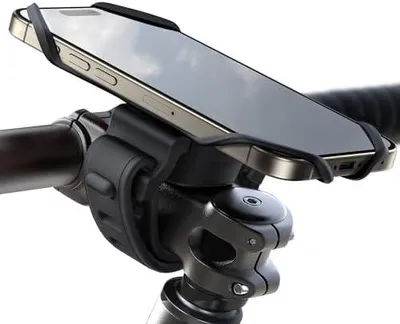 Produktbild von Handyhalterung Fahrrad 2026 Neueste [Silicone Stoßdämpfung] Handyhalterung Motorrad 360° Drehbare Lenker Halter für Rennrad, E Scooter, Kinderwagen, für iPhone 17 16 15 Smartphone 4,0-7,2 Zoll