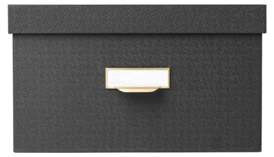 Produktbild von Exacompta Set mit 3 Boxen, Office by me - Schwarz - 79601E