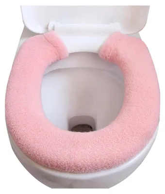 Produktbild von Wärmer WC-Sitzbezug, Verdickte Toiletten Sitzabdeckung für Universal Toilettensitze, Waschbar