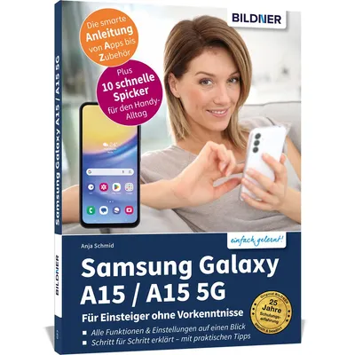 Produktbild von Samsung Galaxy A15 / A15 5G - Für Einsteiger ohne Vorkenntnisse
